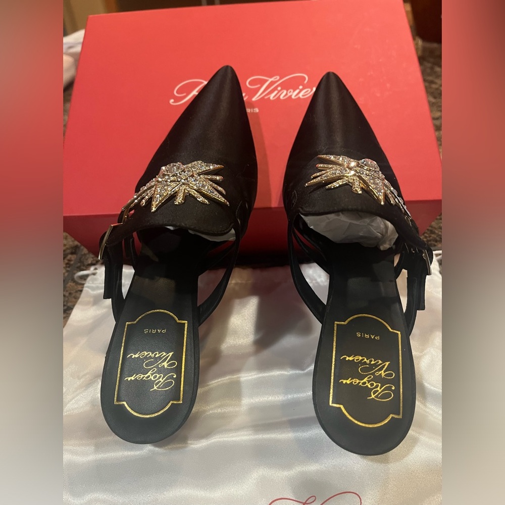 Roger Vivier - Sin Star Strass Mule